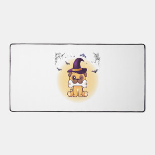Happy Halloween Dog Desk Mat
