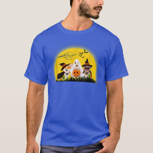 Happy Halloween Dog Pumpkin Halloween  T-Shirt