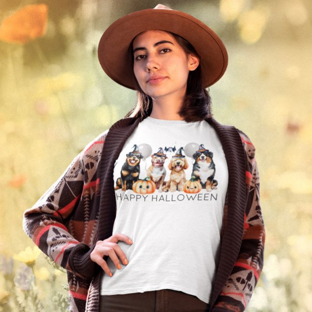 Happy Halloween Dogs T-Shirt (Creator Uploaded)