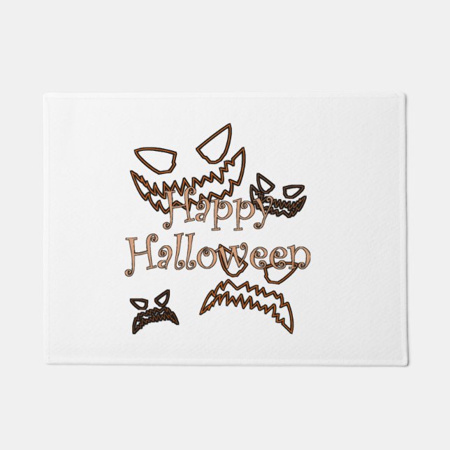 happy Halloween Doormat (Front)
