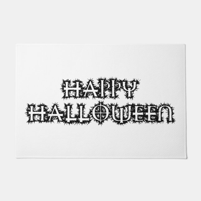 Happy Halloween Doormat (Front)
