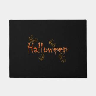 happy halloween doormat