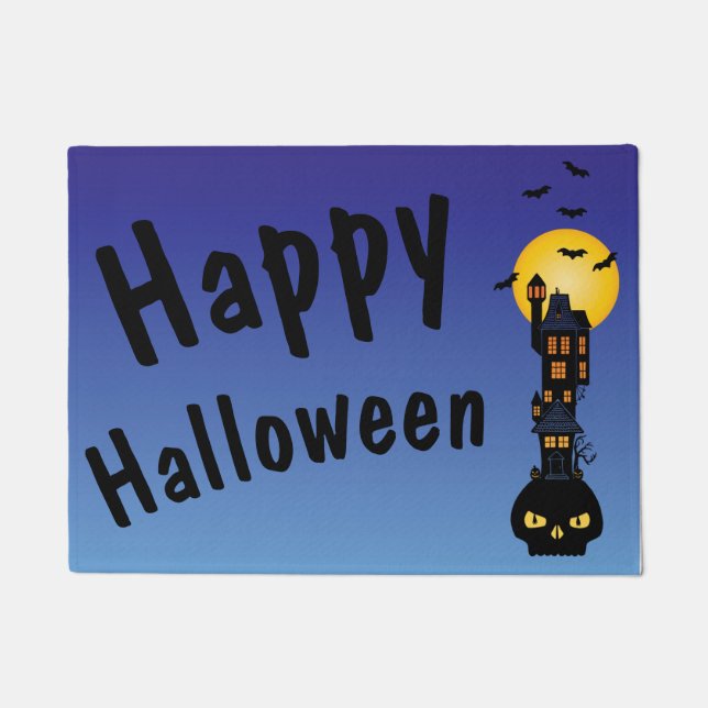 Happy Halloween Doormat (Front)
