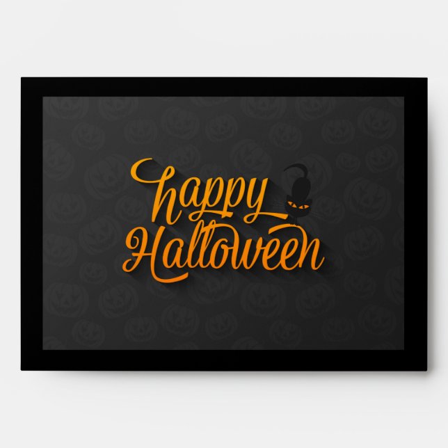Happy Halloween Envelope (Front)