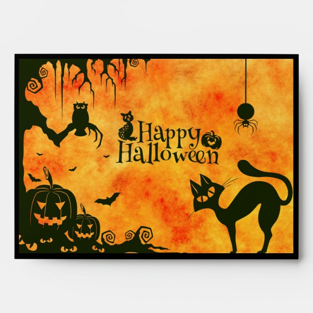 Happy Halloween Envelopes (Front)