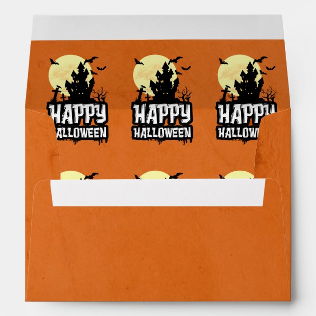 Happy Halloween Envelopes (Back (Bottom))