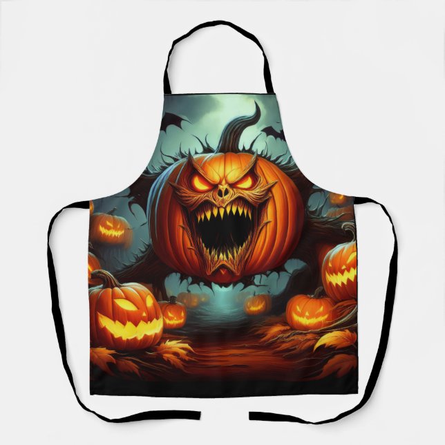 Happy Halloween Everybody Apron (Front)