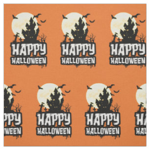 Happy Halloween Fabric