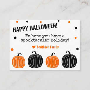 Happy Halloween Family Card