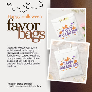 Happy Halloween Favour Bags