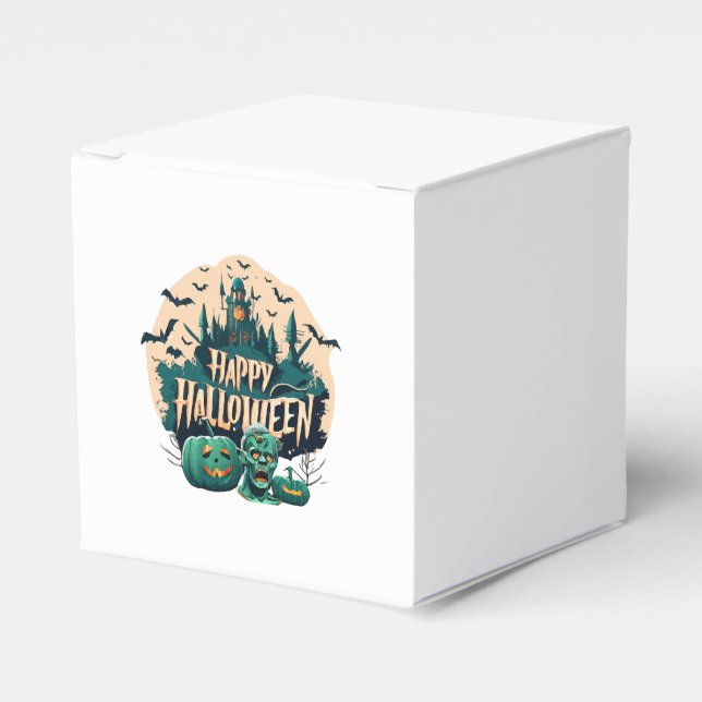 Happy Halloween Favour Box (Front Side)
