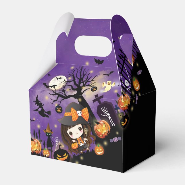 Happy Halloween Favour Box (Front Side)