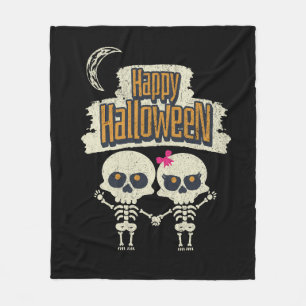 Happy Halloween Fleece Blanket