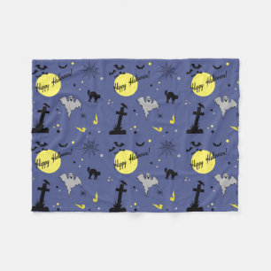 Happy Halloween Fleece Blanket