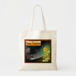 Happy Halloween & Flowers - Tote Bag