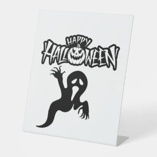 Happy Halloween Footer Sign