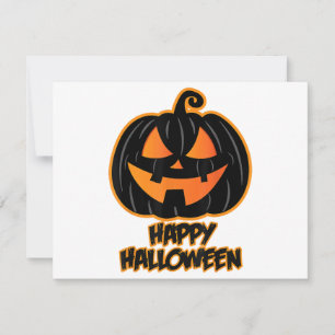 Happy Halloween for Men and Women - Pumpkin Hallow Save The Date