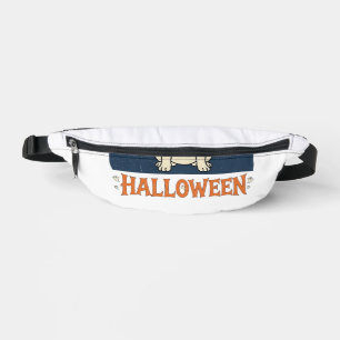 Happy Halloween French Bulldog Witch Spider Web Ca Bum Bags