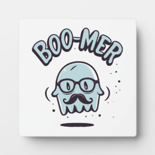 Happy Halloween from Your Favourite Boomer! Plaque