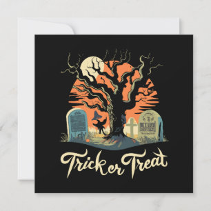 Happy Halloween From Your Funny Graveyard! Invitation