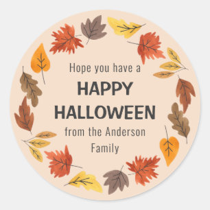 Happy Halloween Fun Sticker for all ages
