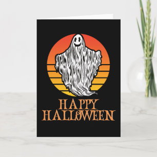 Happy Halloween Funny Creepy Character Card