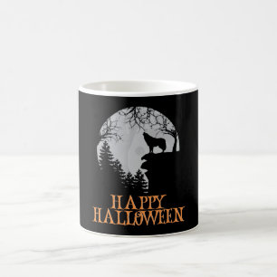 Happy Halloween Funny Creepy Character Coffee Mug