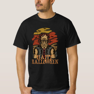 Happy Halloween Funny Creepy Character T-Shirt