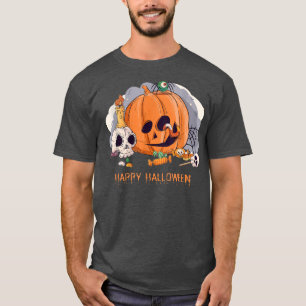 Happy Halloween Funny ForAnd1735 T-Shirt