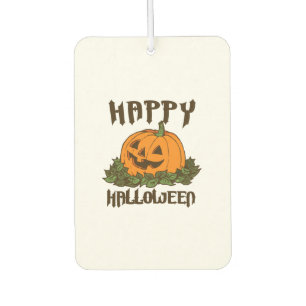 Happy Halloween Funny Halloween Costume Car Air Freshener
