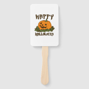 Happy Halloween Funny Halloween Costume Hand Fan