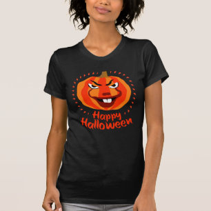 🎃 Happy Halloween – Funny, Scary & Cute Pumpkin T-Shirt