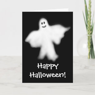 Happy Halloween Ghost Card