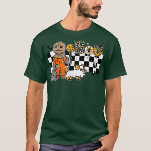Happy Halloween Ghost Corgi Dog Retro Halloween Pa T-Shirt