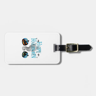 Happy Halloween Ghost -Halloween Costume Pumkin Luggage Tag