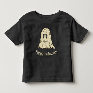 Happy Halloween Ghost Toddler T-Shirt