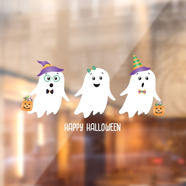 Happy Halloween Ghosts Trick Or Treat (Sheet 2)