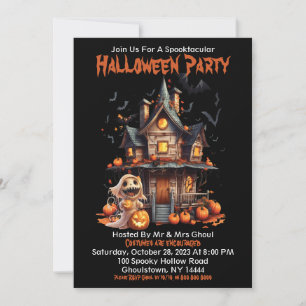 Happy Halloween Ghoul Invitation