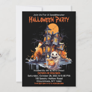 Happy Halloween Ghoul Invitation