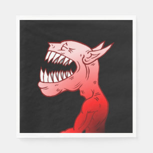 Happy Halloween Ghoul Napkin