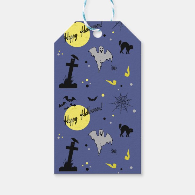 Happy Halloween Gift Tags (Front)