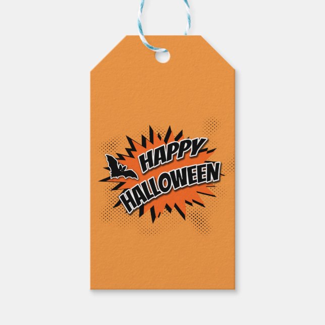 Happy Halloween Gift Tags (Front)