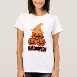 Happy Halloween Girly Cute  T-Shirt