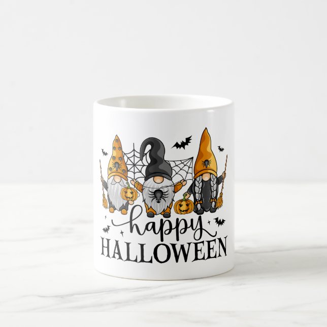 Happy Halloween Gnomes Coffee Mug (Center)