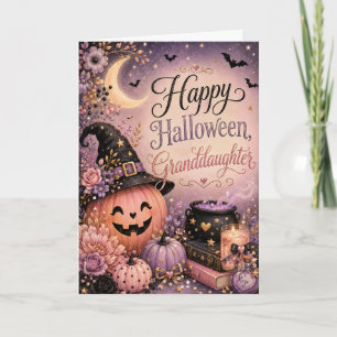 Happy Halloween Granddaughter Card