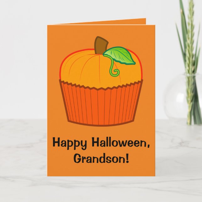 Happy Halloween Grandson Card (Front)