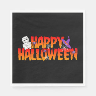 Happy Halloween Graphic Napkin