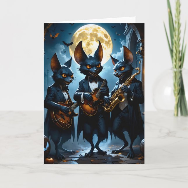 Happy Halloween Greeting Card (Front)