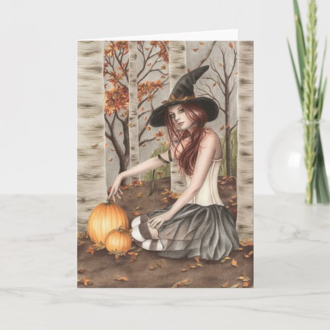 Happy Halloween Greeting Card (Front)