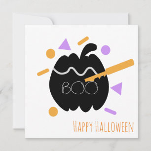 Happy Halloween Greeting Card   Pumpkin Carving